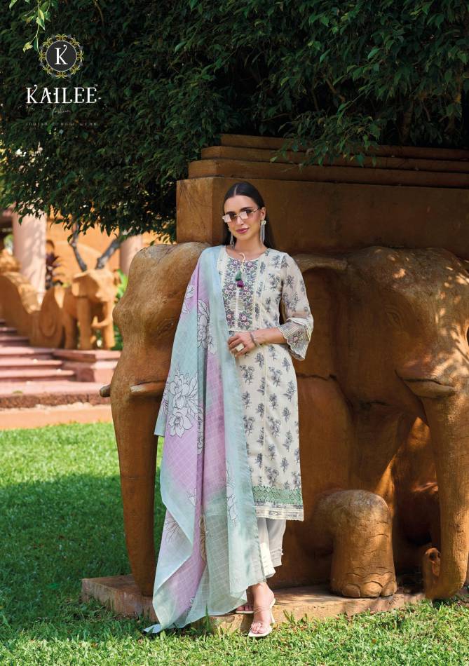Izhaar Vol 2 By Kailee Designer Pure Linen Readymade Suits Wholesale Shop In Surat
